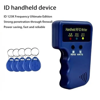 Czytnik kart RFID 125KHz kopiarka powielacz klucz pisarz programator oprogramowanie Cloner ręczna kopiarka identyfikatory tagi T5577 CET5200 EM4305
