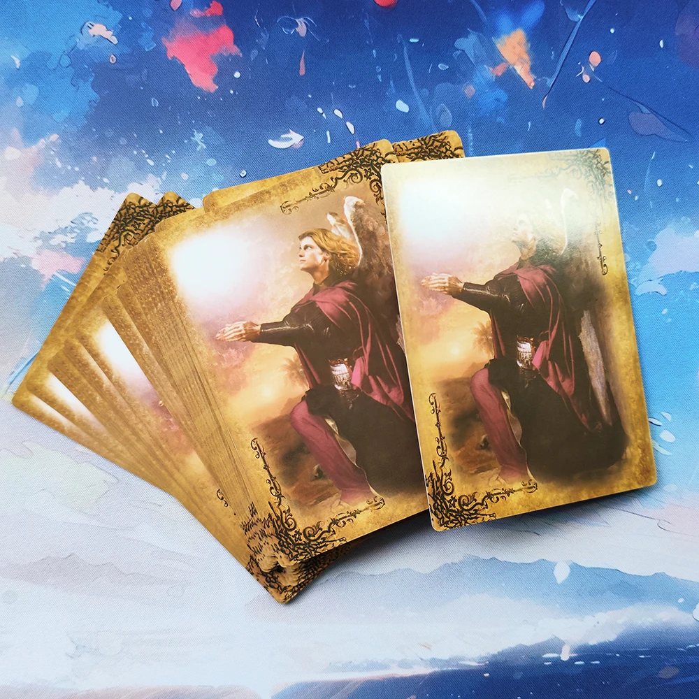 gran tamaño Edición española Cartas adivinatorias del Arcangel Miguel : 44 cartas del oráculo y PFD guía DOREEN VIRTUE