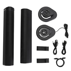 Wireless Speaker Kit 2000mAh Lithium Battery  Optic AUX BT Support  Technology 3D Stereo Soundbar for Home TV Computer