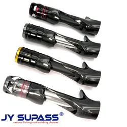 JY SUPASS GSC custom reel seat carbon wholesale Fishing Rod Cork DIY Fish Rod Building and Repair fishing rod custom reel seat