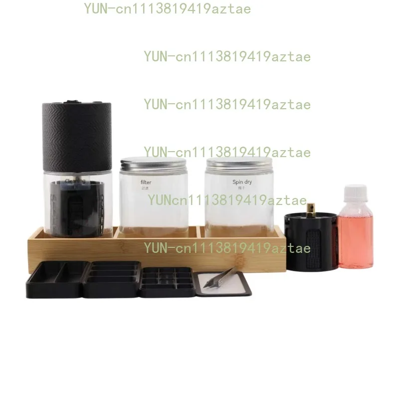 Professional Mini Ultrasonic Watch Cleaner 3D Printed Watch Cleaning Machine Watchmaker Repair Tools for Wristwatch Cleaning