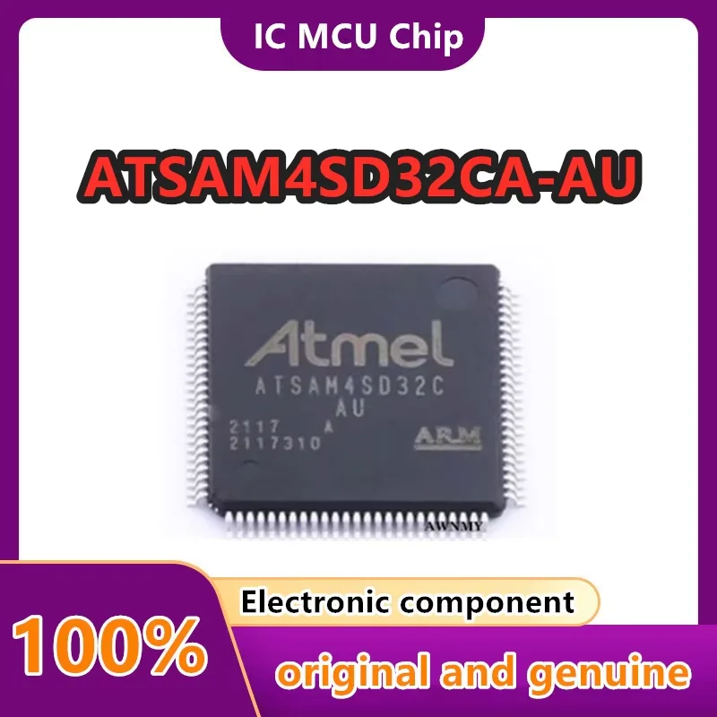 

ATSAM4SD32CA-AU ATSAM4SD32, корпус LQFP-100, новый, оригинальный, 1 шт./лот