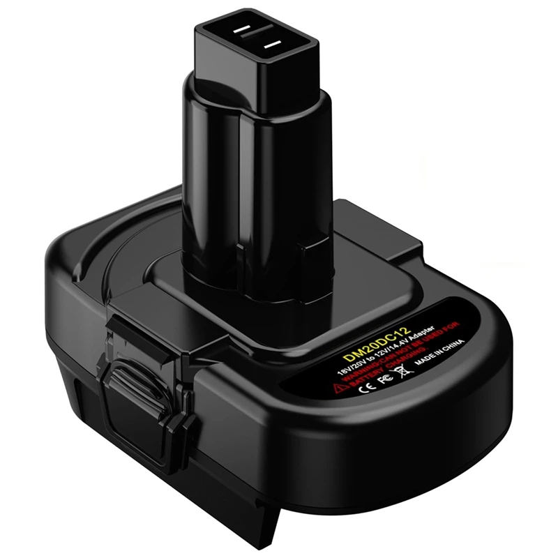 Battery Adapter For Dewalt 20V Or For Milwaukee M18 18V Li-Ion Battery Convert To For Dewalt 12V/14.4V Ni-MH Power Tool