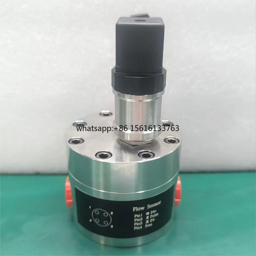 Aluminum Alloy Aviation Fuel Oil Elliptical Gear Flowmeter High Accuracy 0.5% 0.6-20000L/H