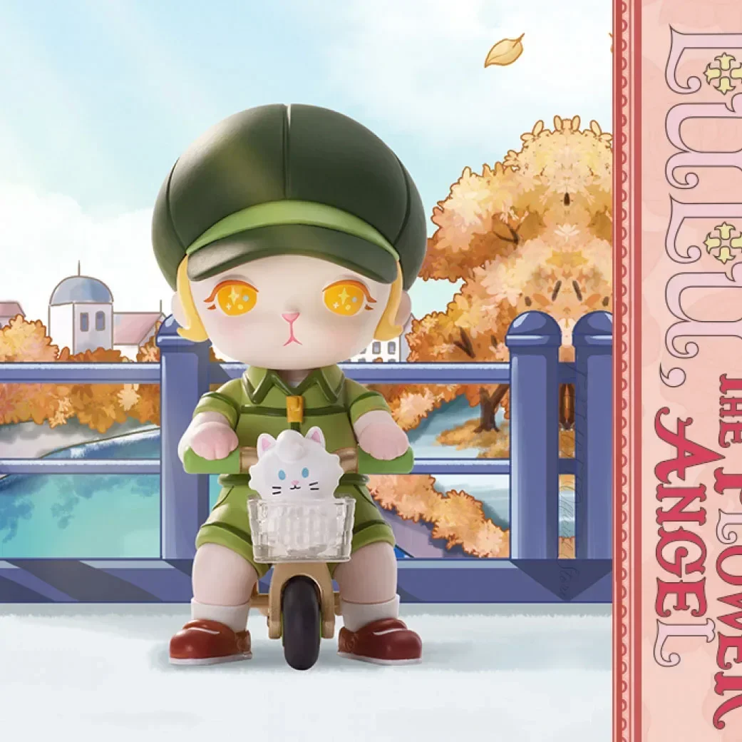 البوب مارت الأرنب زهرة الملاك لولو سلسلة صندوق أعمى اللعب Kawaii أنيمي عمل الشكل مفاجأة صندوق غامض دمى الفتيات هدية
