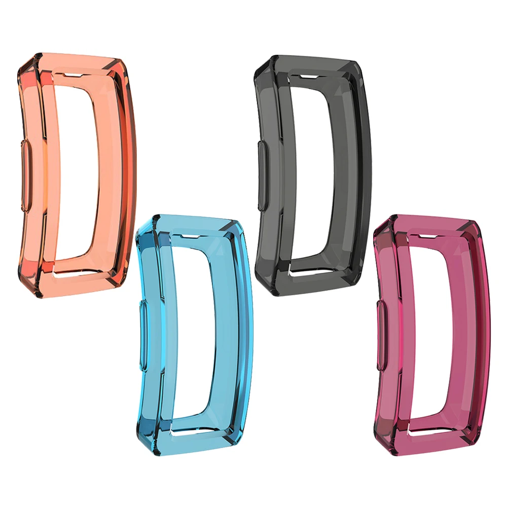 

4 Pcs Clear Protective Case Watch Accessories Anti-fall Inspire Cover Protector