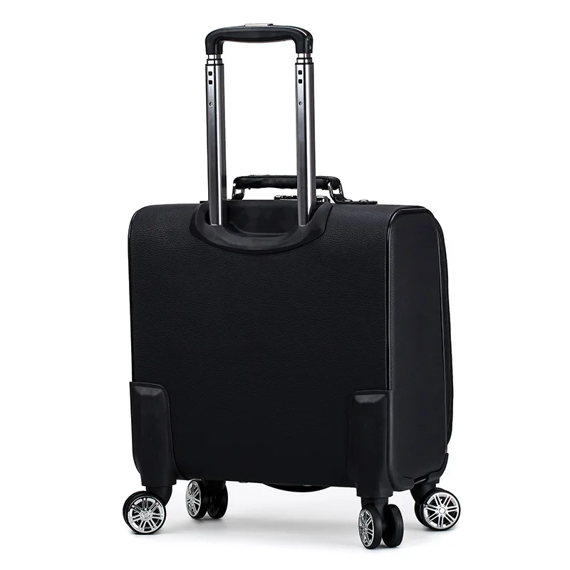 Luggage PU Business Cabin Mini Suitcase Multi-color 18-inch Rolling Trolley Case Men Women Oxford Travel Bag Suitcases Travel