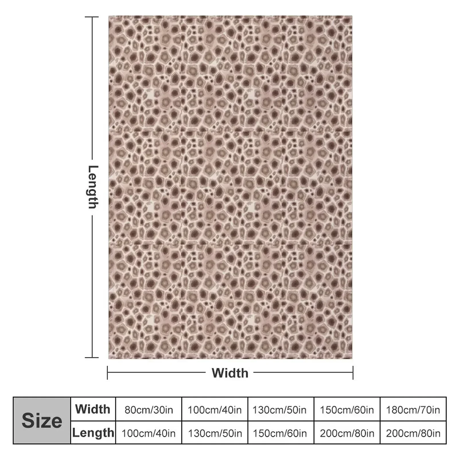 Petoskey stone Throw Blanket Single Summer Beddings Blankets