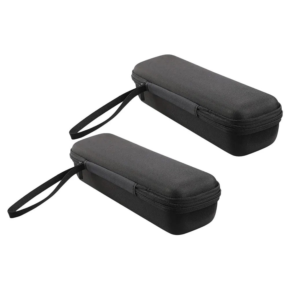 

2Pcs Microphone Storage Bag Compact Single Compartment Shockproof Design Interior Divider for Condenser Mic Accessories Portable