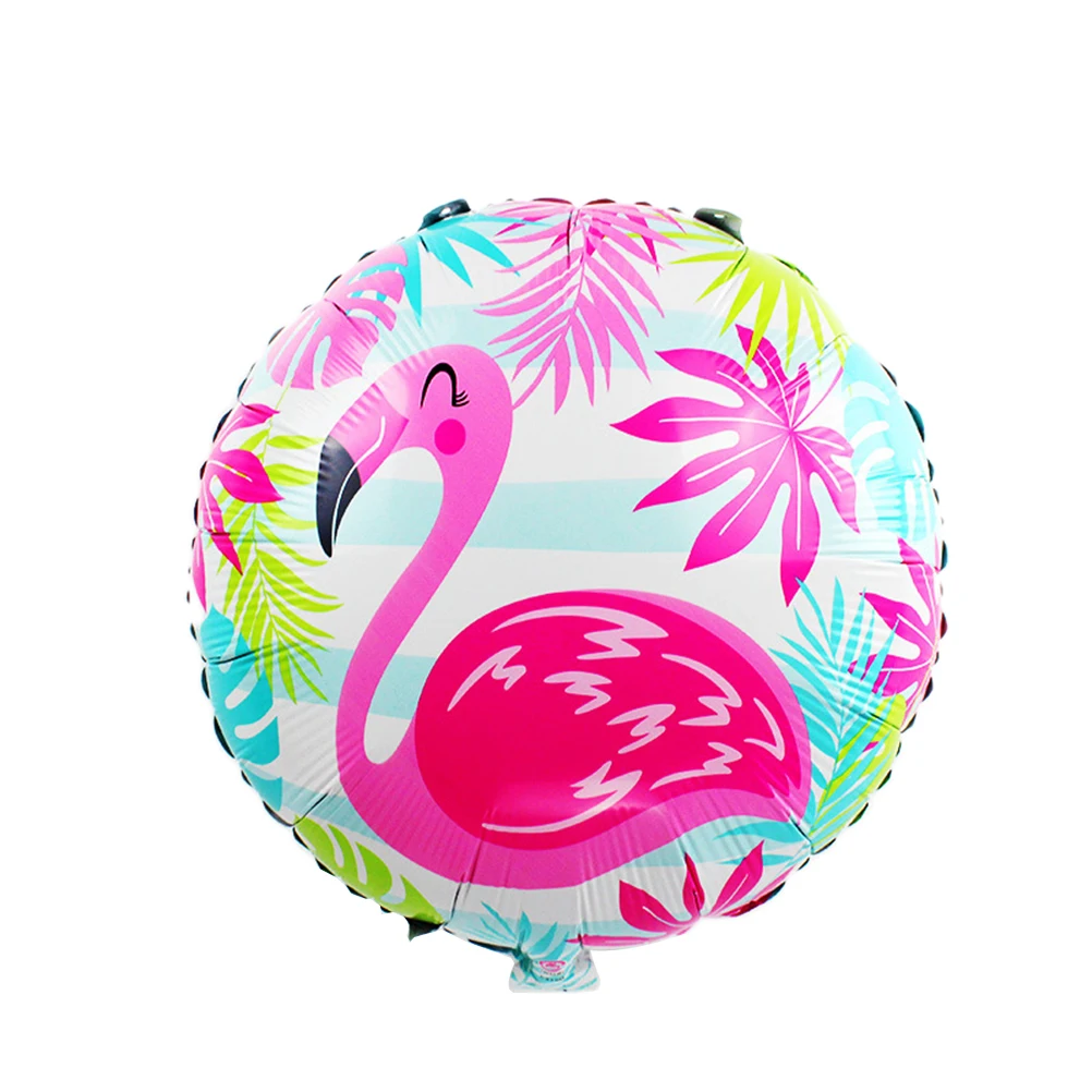 

12 Pcs Flamingo Balloon Foil Wedding Decorations Rosy Aluminum Reusable Inflate Evenly Sealed Tight Valentine