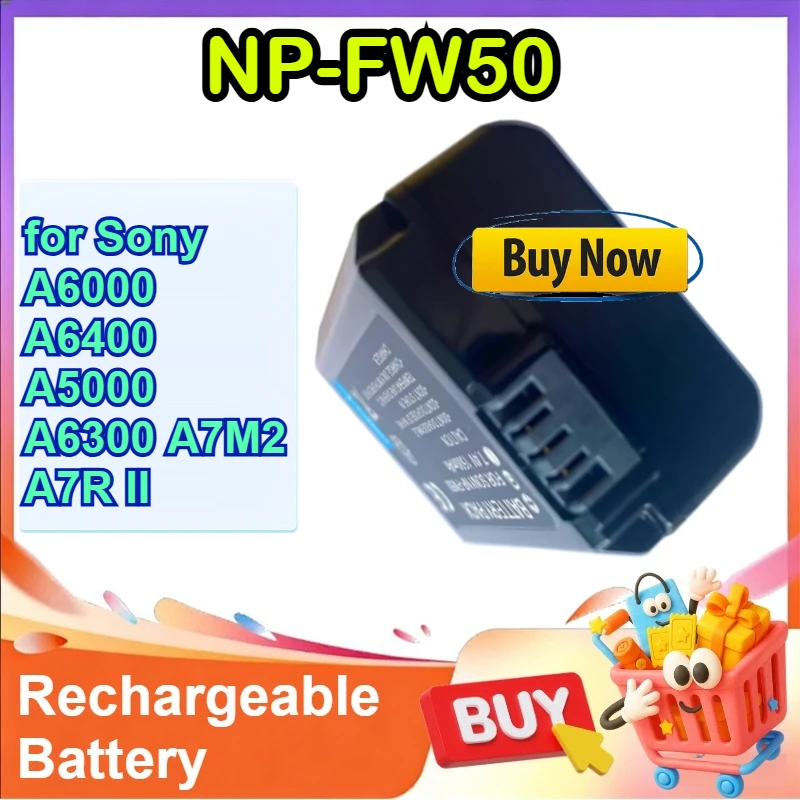 NP-FW50 For Sony A6…