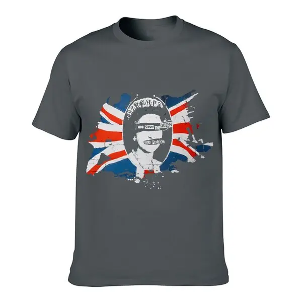 Sex Pistols - God Save The Queen Official Licensed T-Shirt 2024 High quality Brand T shirt Casual Printed 100% Cotton