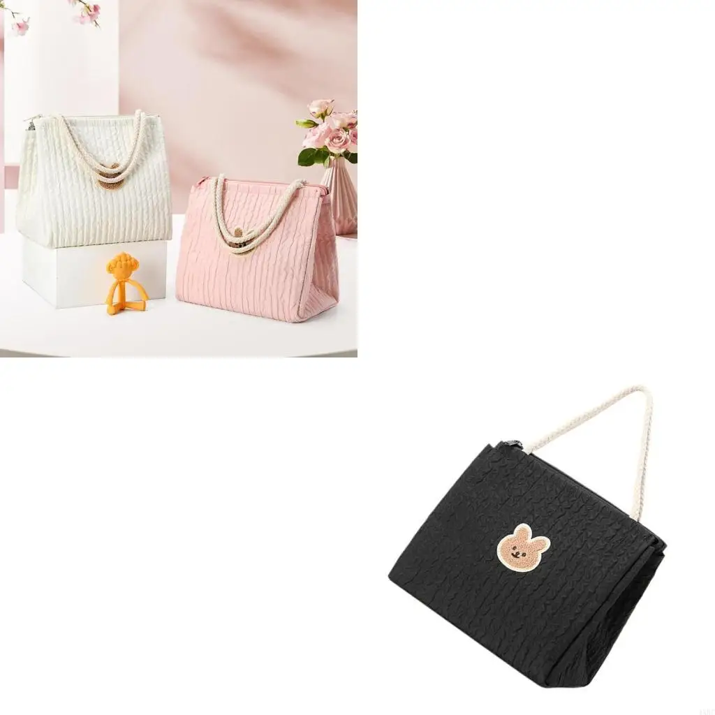 Bolsa pañales para bebés elegantes con múltiples compartimentos y diseños estancos para mamá 4xbc