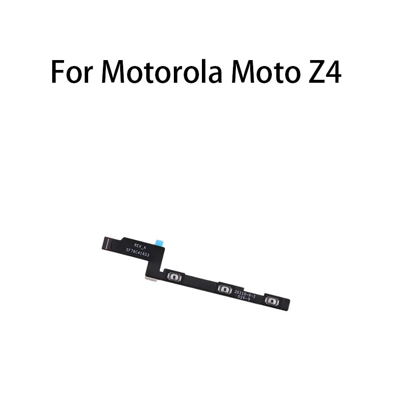 

Power ON OFF Mute Switch Control Key Volume Button Flex Cable For Motorola Moto Z4