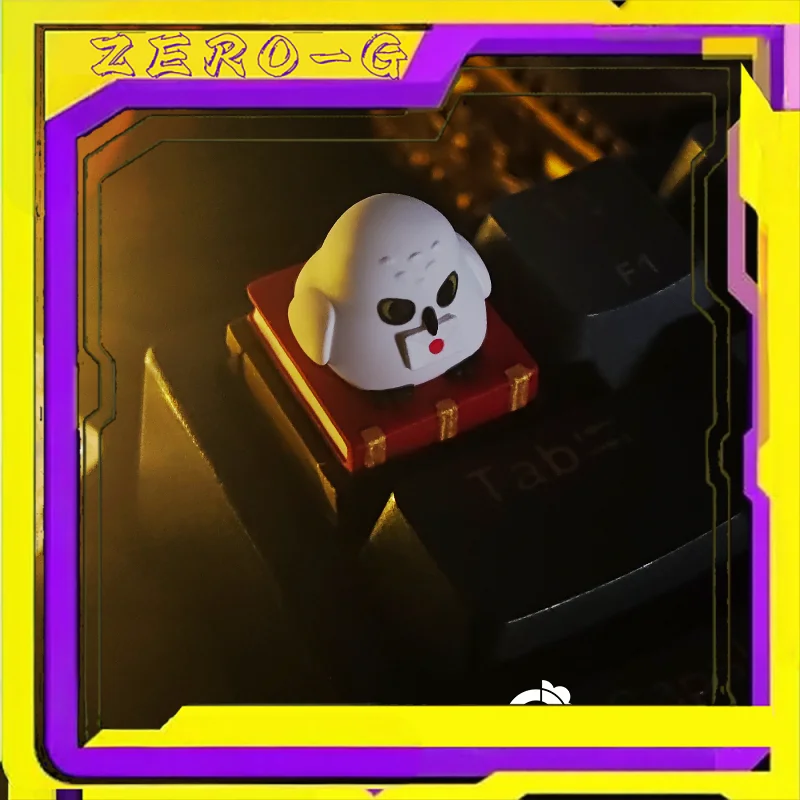 

Lobo Keycap carrier pigeon Theme Cartoon Mechanical Keyboard Resin Cherry R4 Custom Game Esc keycaps Collectibles Gifts