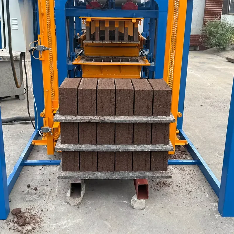QTJ4-25 Full Automatic Brick Machine Concrete Block Making Machine Cement Hollow Block Machine