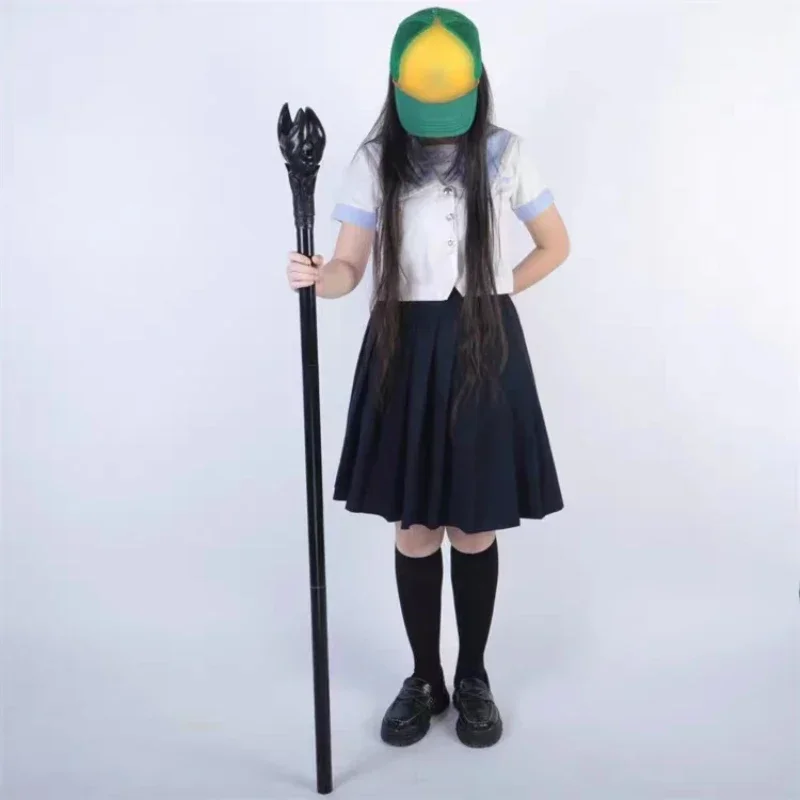 

Halloween Cosplay Accessories Witch Luminous Magic Wand PVC Scepter LED Cane Walking Stick Party Performance Props Birthday Gift