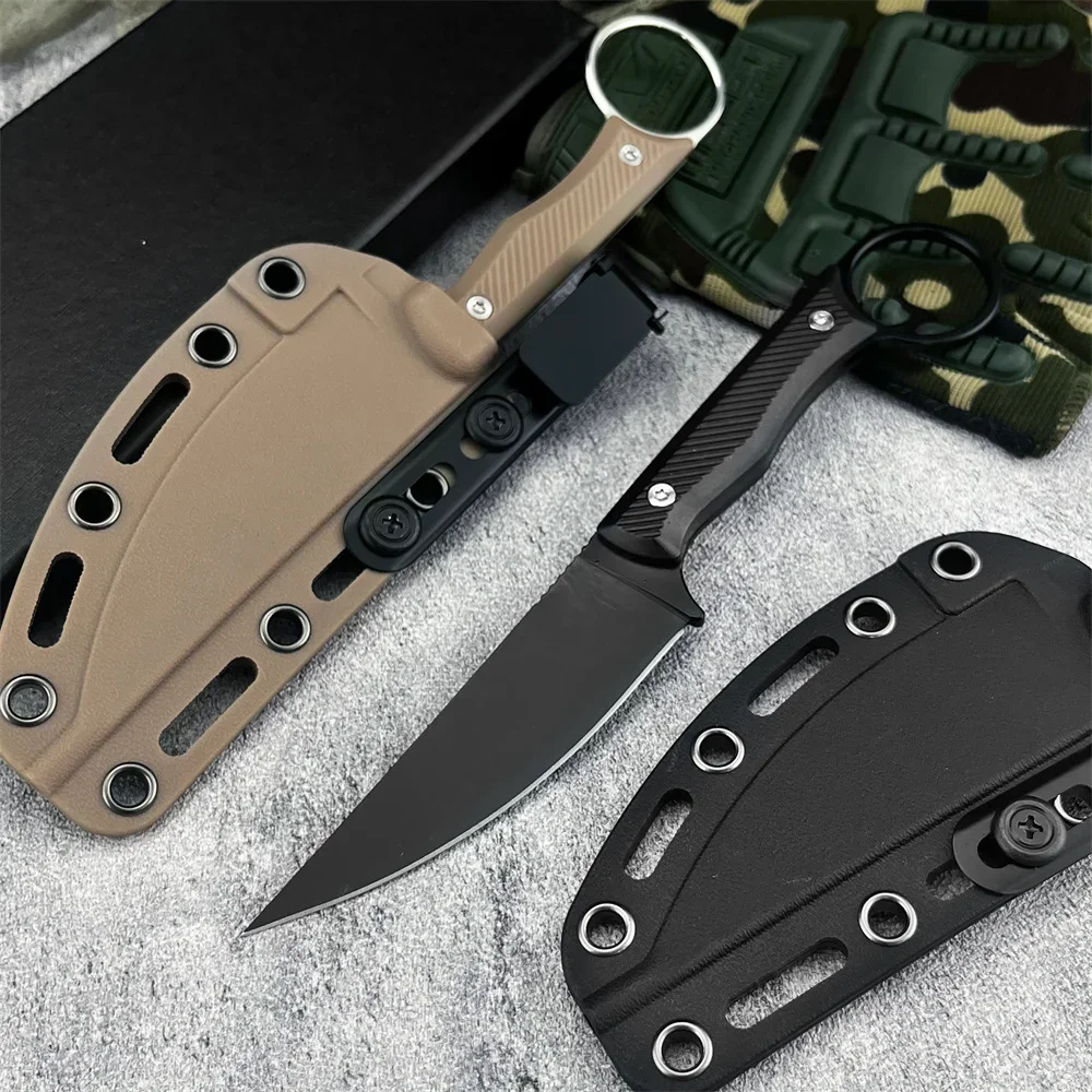 MKC الحرب الأغنام سكين مستقيم 8Cr13Mov Balde المحمولة للرجال والنساء صلابة عالية بقاء العسكرية التكتيكية سكاكين الجيب #2