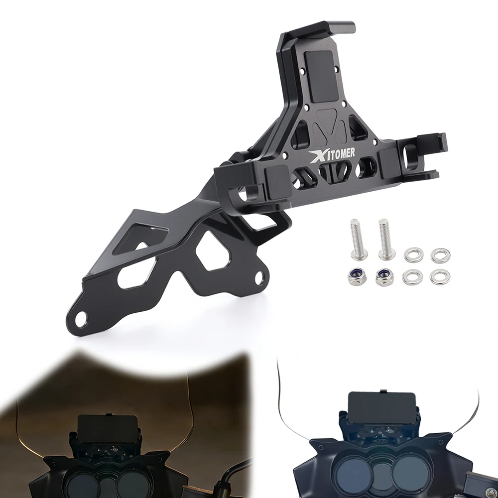

Motorcycle Adjustable GPS Phone Navigation Bracket Smartphone GPS Holder Mount Stand DL650 DL1000 V-strom 2004-2011 For Suzuki