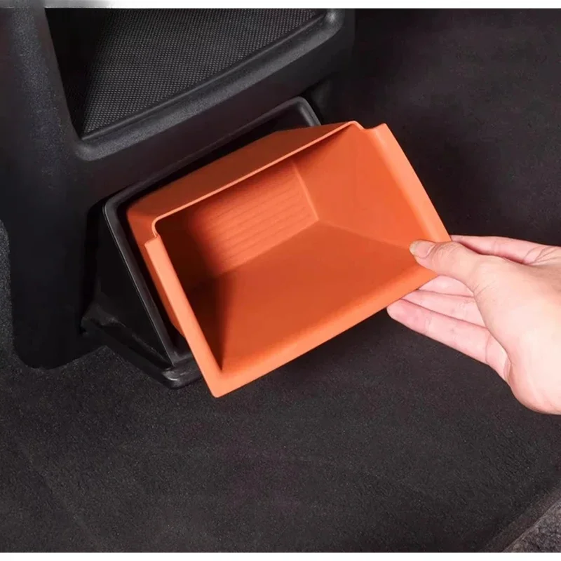 

For Lixiang L7 L8 Car Styling Storage Box Rear Row Storage Box Garbage Bin Protective Pad Auto Modified accessories