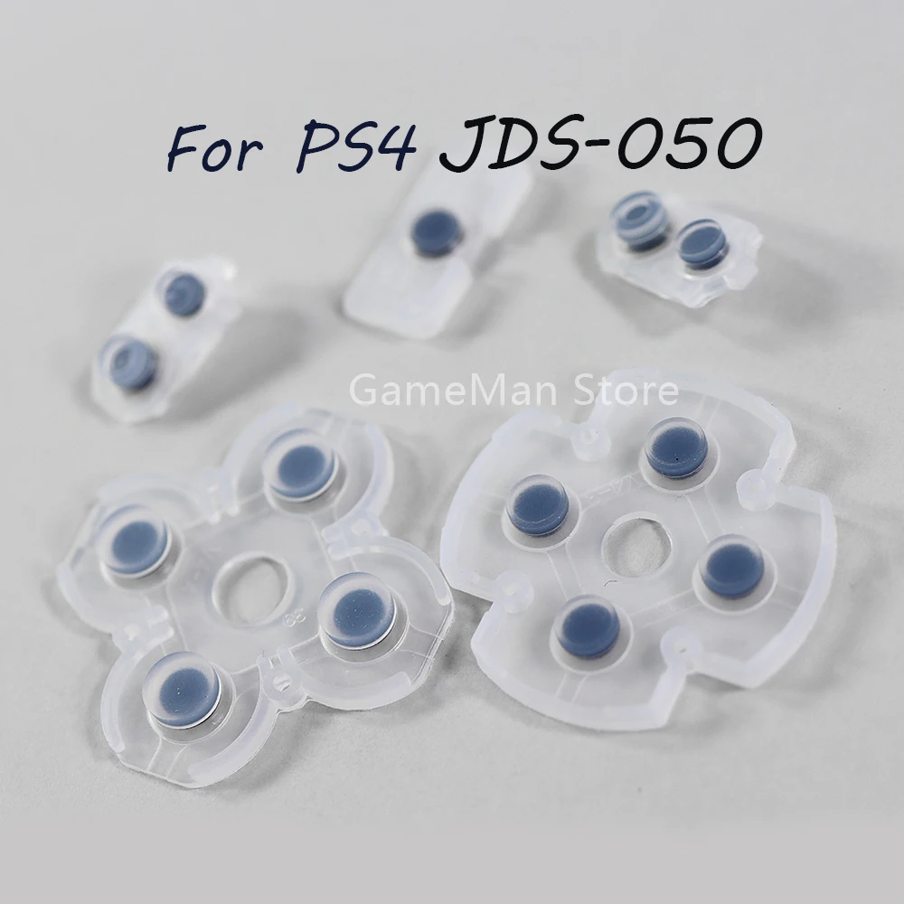 

100sets Conductive Rubber Pads For JDS 050 055 5.0 JDM055 JDM050 PS4 Controller Buttons Contact Rubber