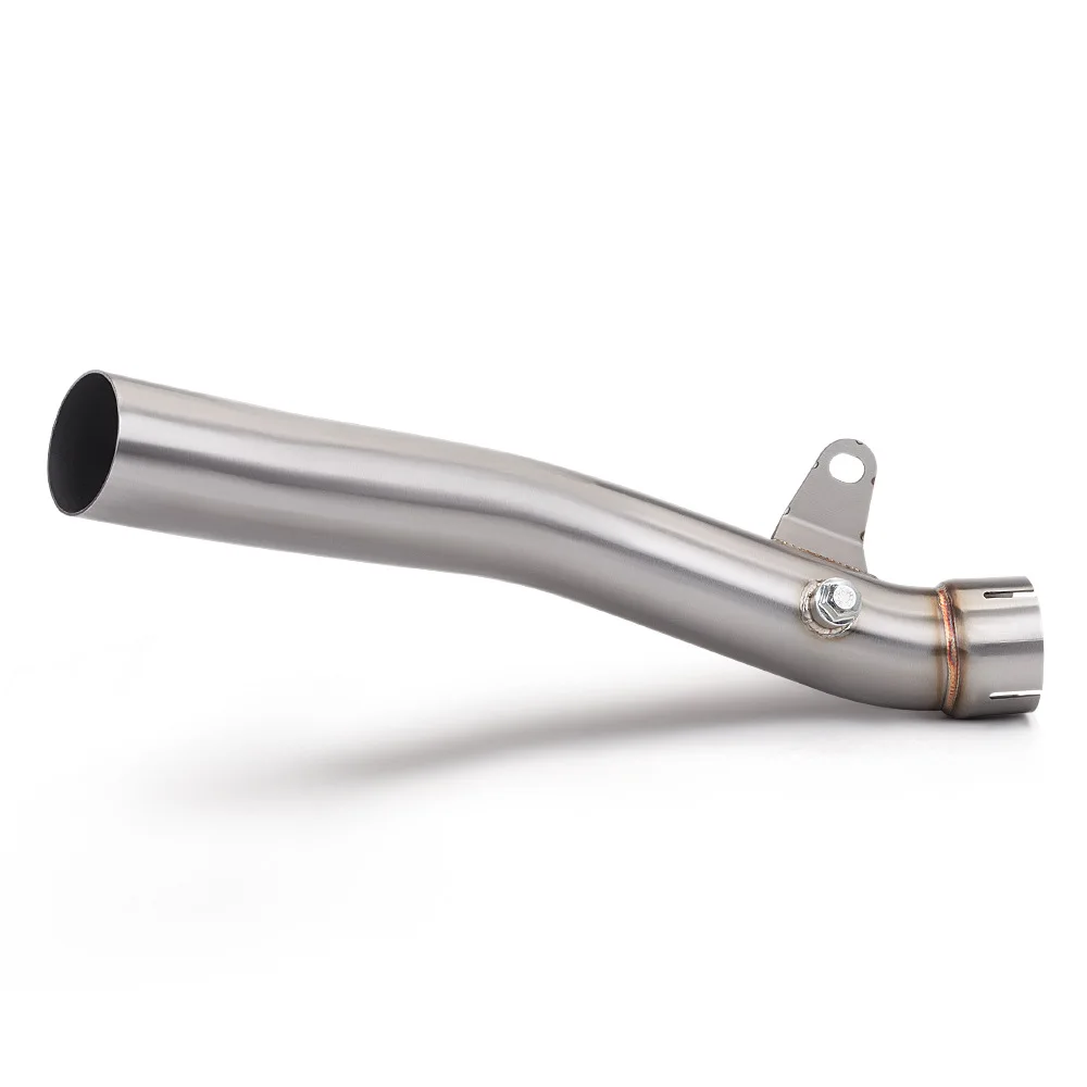 

For Kawasaki Ninja ZX10R ZX10RR 2011-2015 ZX-10R ZX-10RR Escape Motorcycle Exhaust System Middie Link Pipe Muffler 51MM Slip-On