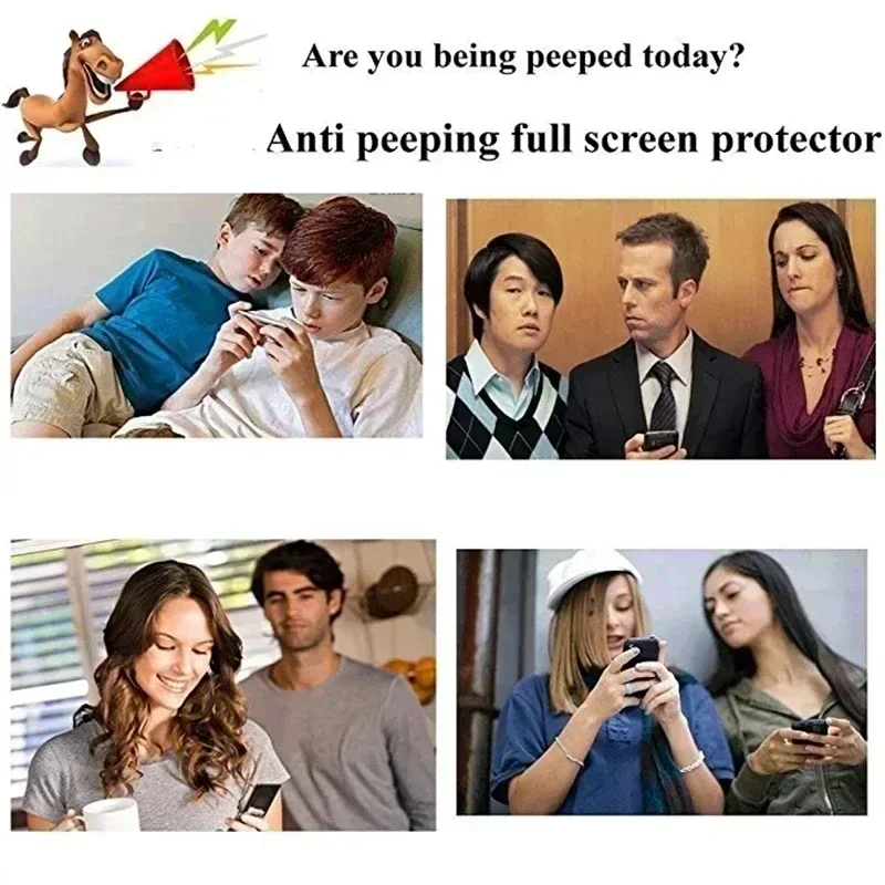 Película de hidrogel de privacidad antiespía para Motorola Edge 50 30 Ultra Fusion, Protector de pantalla curvo para Moto X40 X30 S30 Pro, 3 uds.