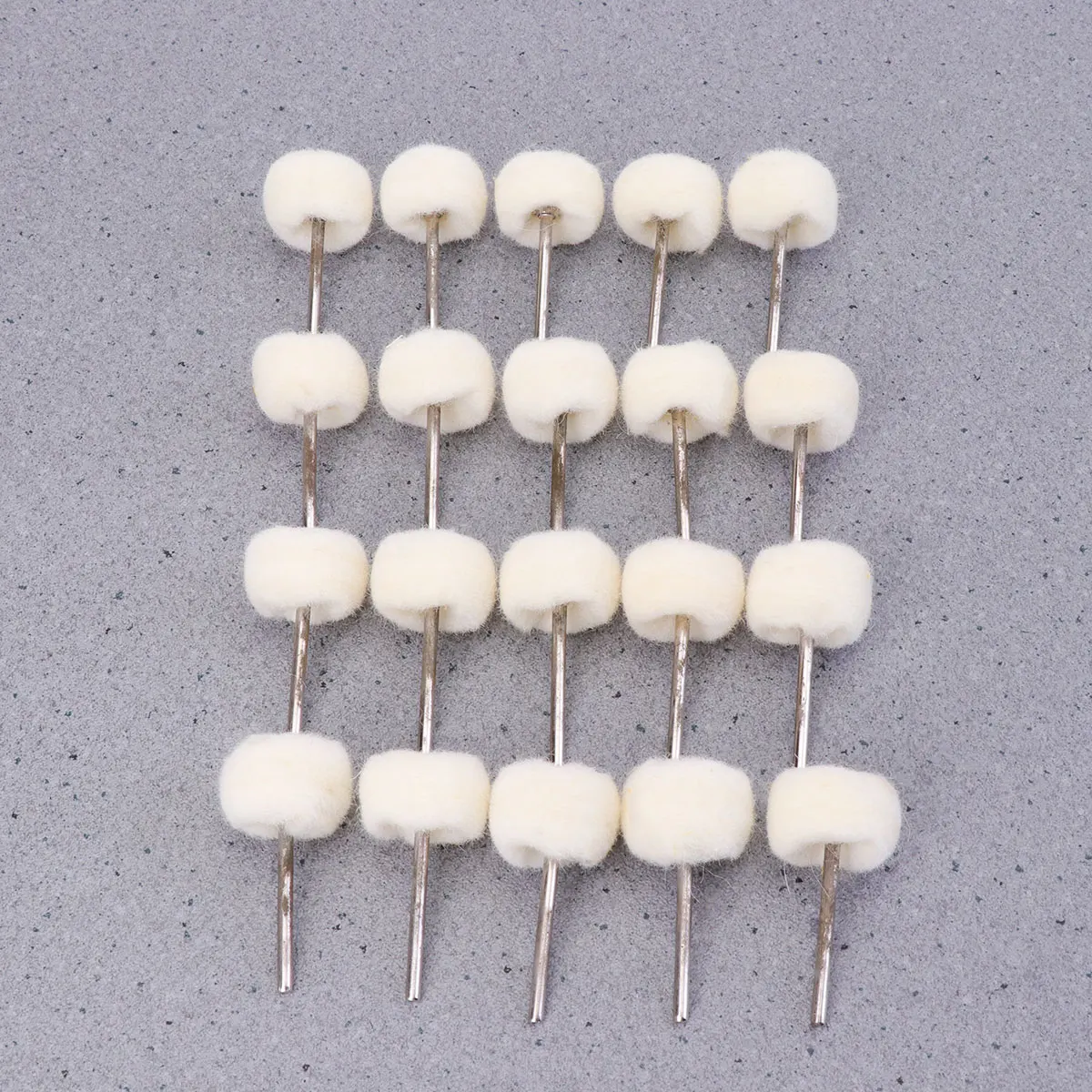 

40pcs Polishing Wheel T Shape Cloth Mirror H Buffing Tool for Plastic Furniture Jewelry Stainless Steel Aluminum