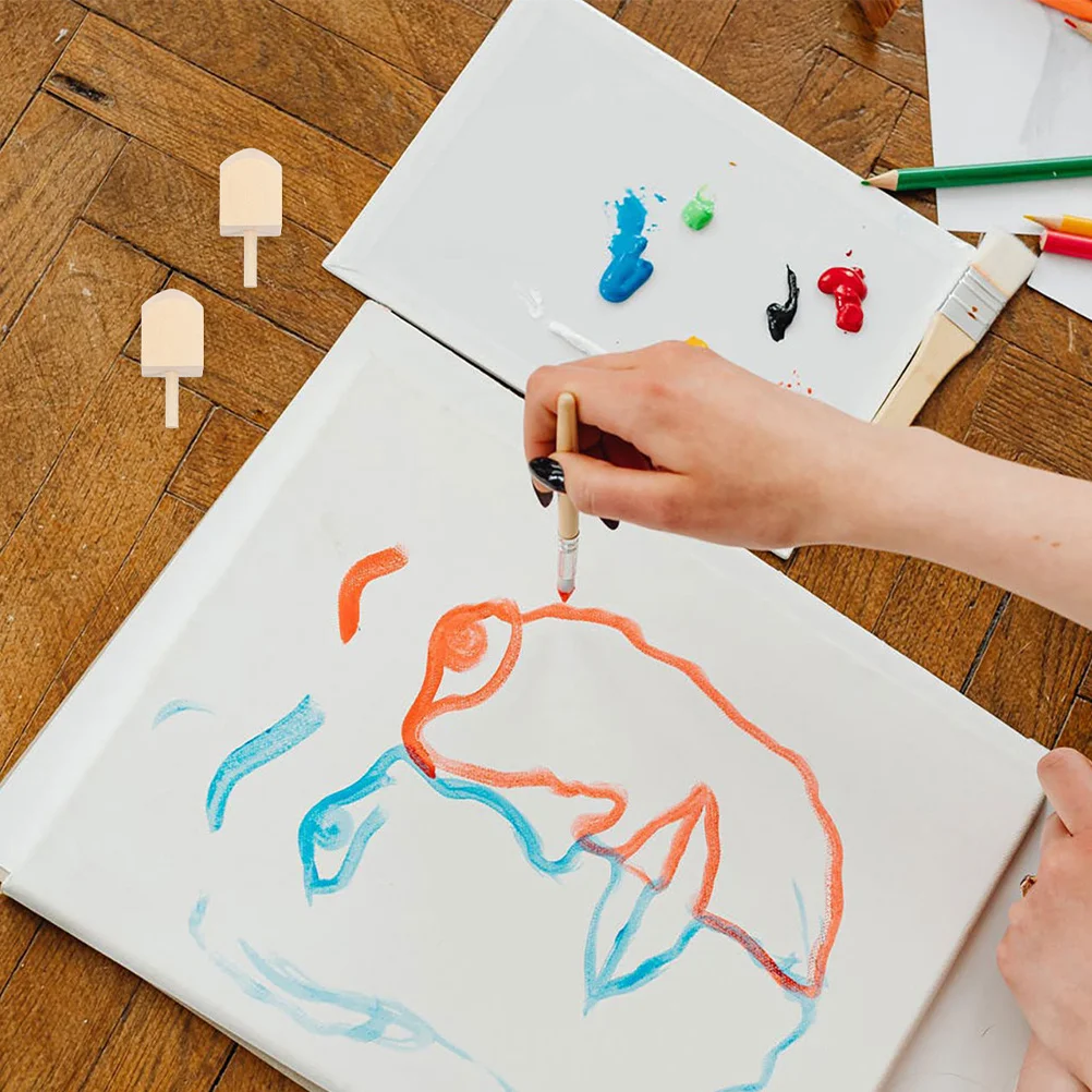 1Set Chanoeka Houten Dreidel Spinning Ontwerp Comfortabele grip voor Chanoeka Dreidel Spel en Vakantiedecoraties