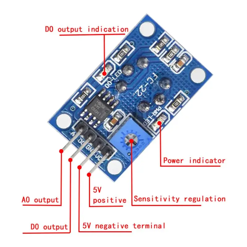 MQ135 MQ-135 Air Quality Sensor Hazardous Gas Detection Module for Arduino Raspberry Pi