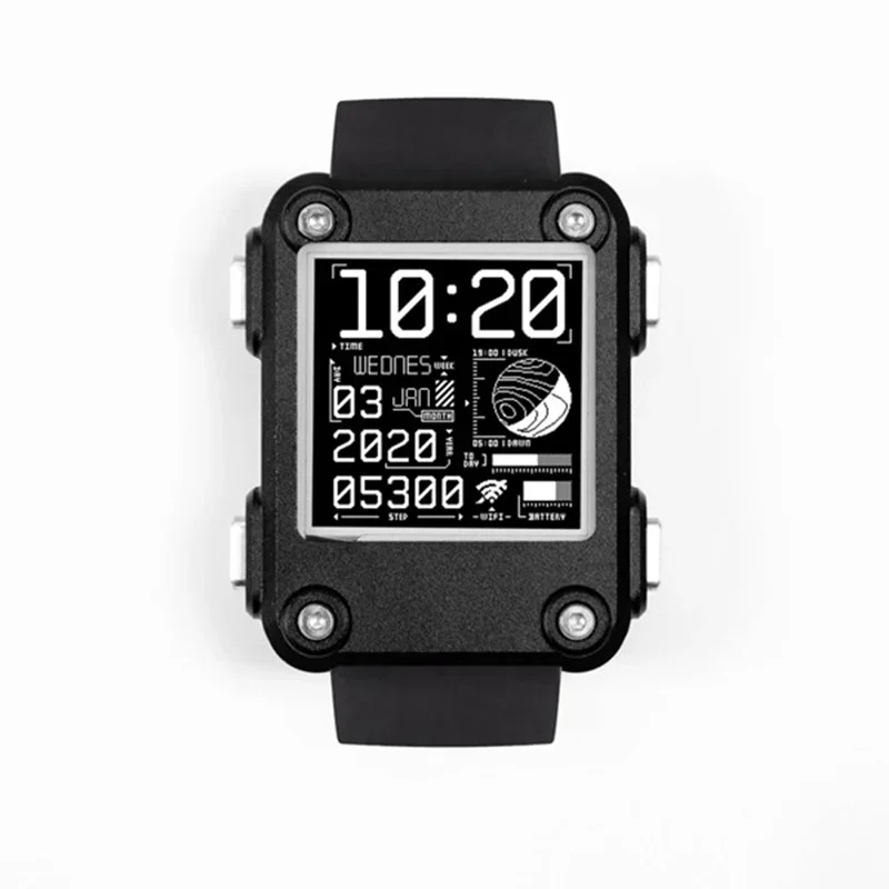 Watchy V2.0 PLUS Programmable Electronic Watch ESP32 Based Fully Open Source Electronic  Smart Watch E-Paper Watch