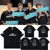 2025 SHINee WORLD 6-Tour SHINee's Back Concert Peripheral Same Short Sleeve T-shirt for woman and man  graphic t shirts