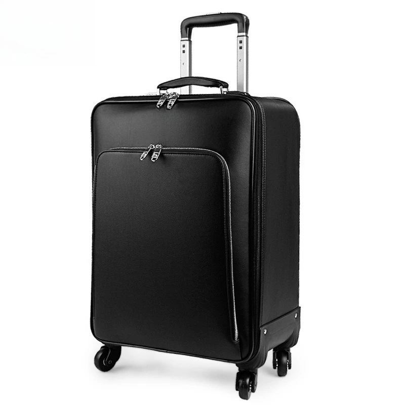 

Trolley case 20 inch business boarding case Convenient multi-pocket suitcase Password boarding suitcase