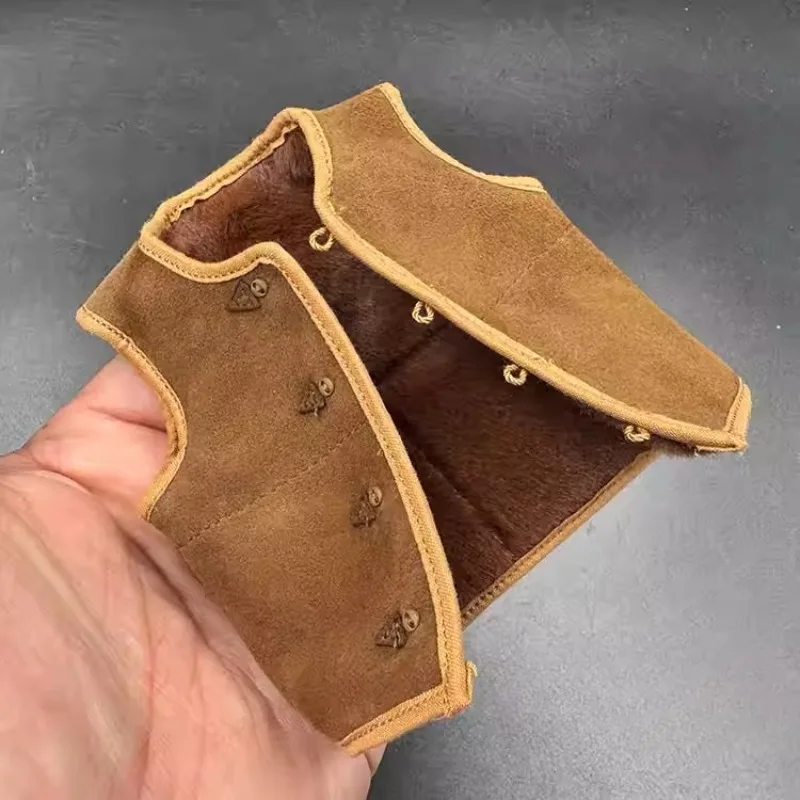 

UD9052 1/6 весы аксессуар солдата зимний меховой жилет жилет одежда жилет модель Diy для 12 дюймов фигурки тела куклы