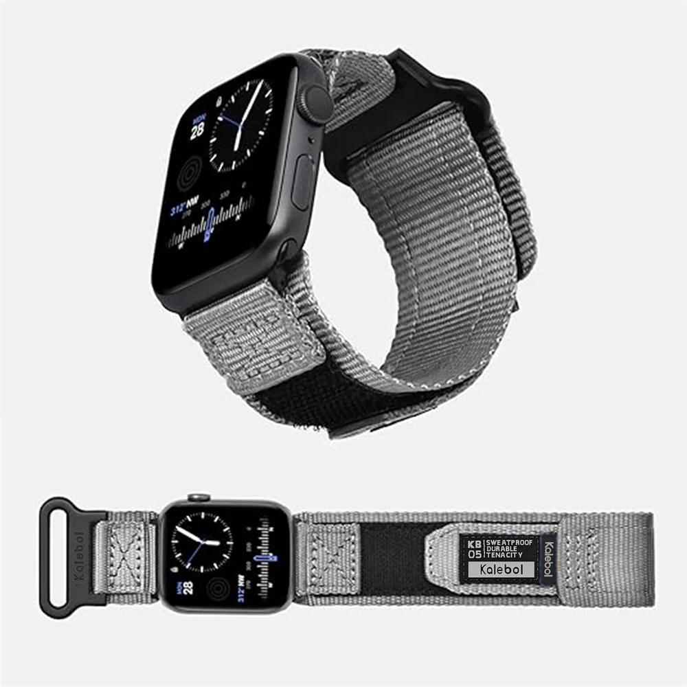 Sport Nylon Loop for Apple Watch band 49mm 45mm 44mm 42mm strap for iwatch series Ultra 9 8 7 6 SE 5 4 40mm 41mm 38mm Bracelet
