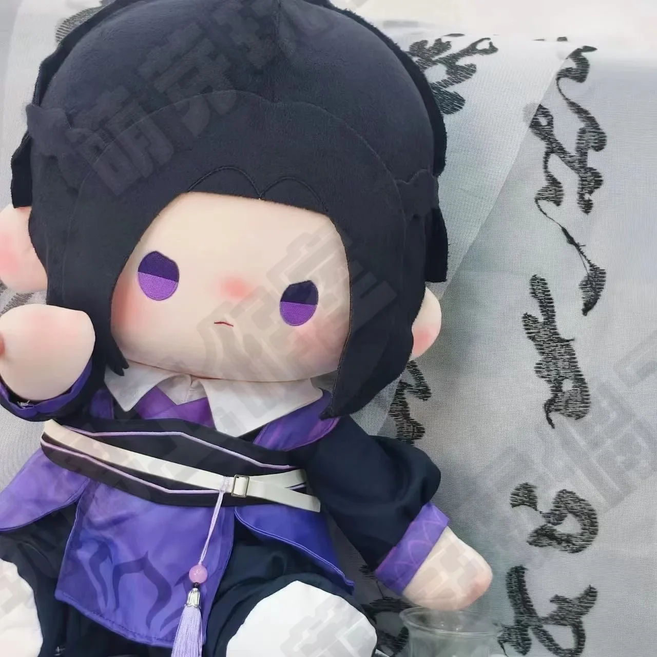 Mo Dao Zu Shi Wei Wuxian Lan Wangji Jiang Cheng 40CM Plush Doll Dress Up Clothes Costume Cosplay Figures Accessories Anime Gift