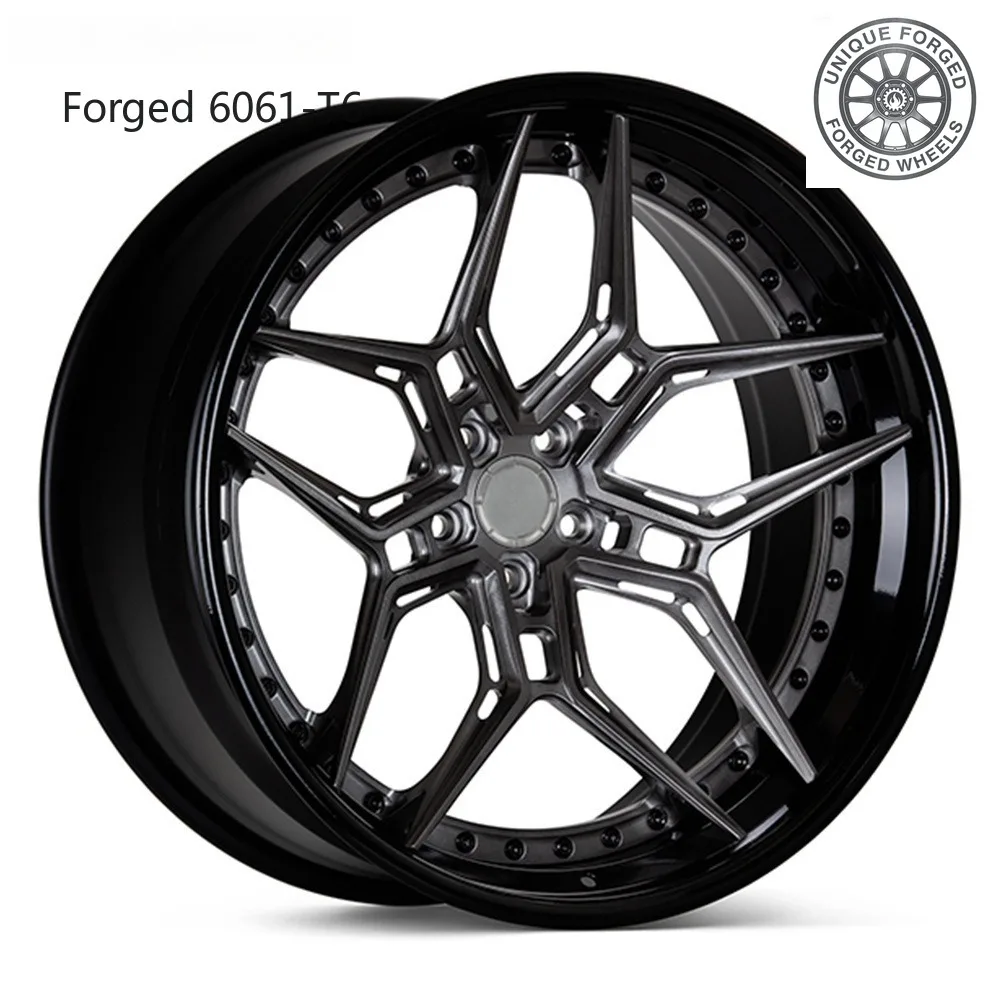 

26 stylesTwo Piece Spoke Wheels 18 19 20 21 22 24 26 Inch 5x114.3 5x120 6061 T6 Alloy Wheels for Mustang