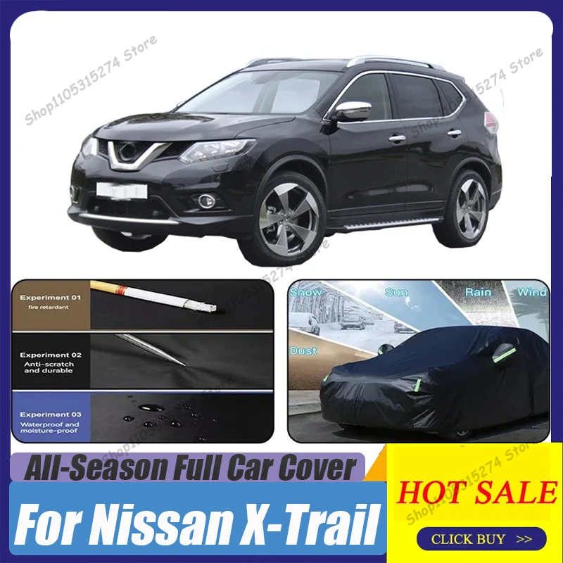 Outdoor Car Cover For Nissan X-Trail Xtrail Sun Shade Anti-UV Rain Snow Dust Protective SUV Cover Windproof