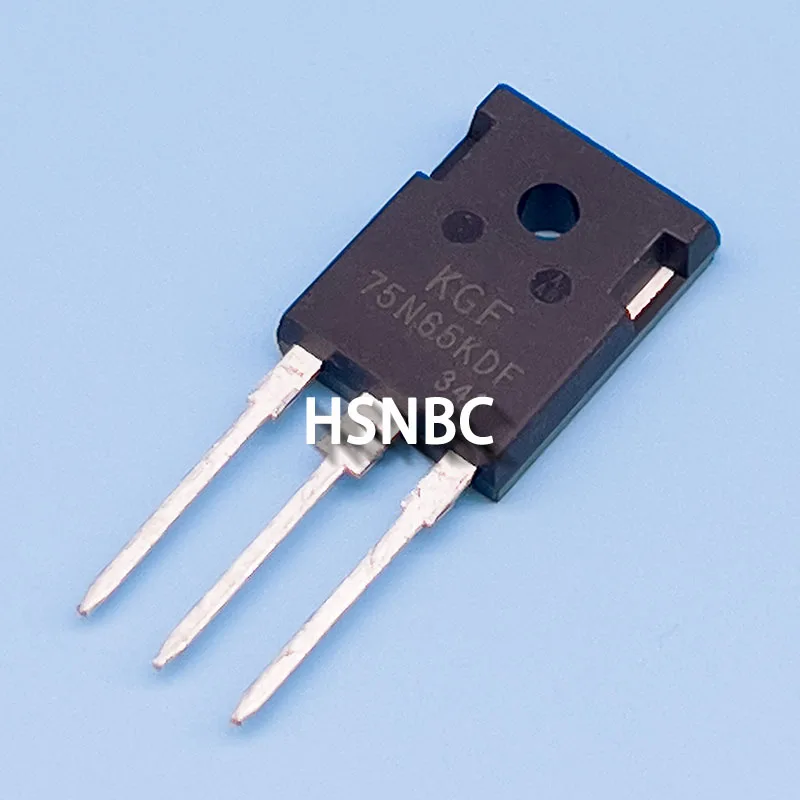 

5Pcs/Lot KGF75N65KDF 75N65KDF 75N65 TO-247 75A 650V IGBT Power Transistor 100% New Original