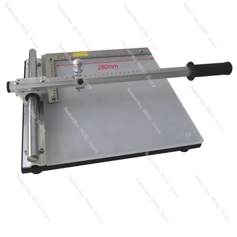 KV-C-370Plus Laboratory Use Glass Cutter Manual Glass Based Silica Gel Board Cutting Machine 28x33CM