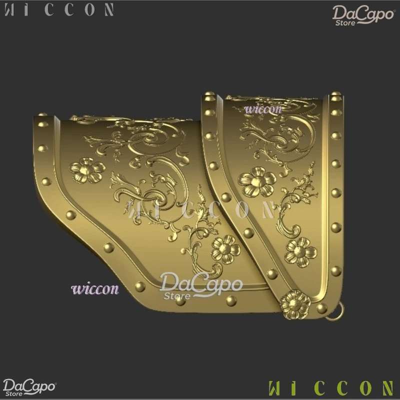 Traje oscuro para adultos Rumi zoey Mira armadura de hombro dorada pulsera de Color Prop Kpop Demon Hunter Cosplay HUNTRX Anime Acc