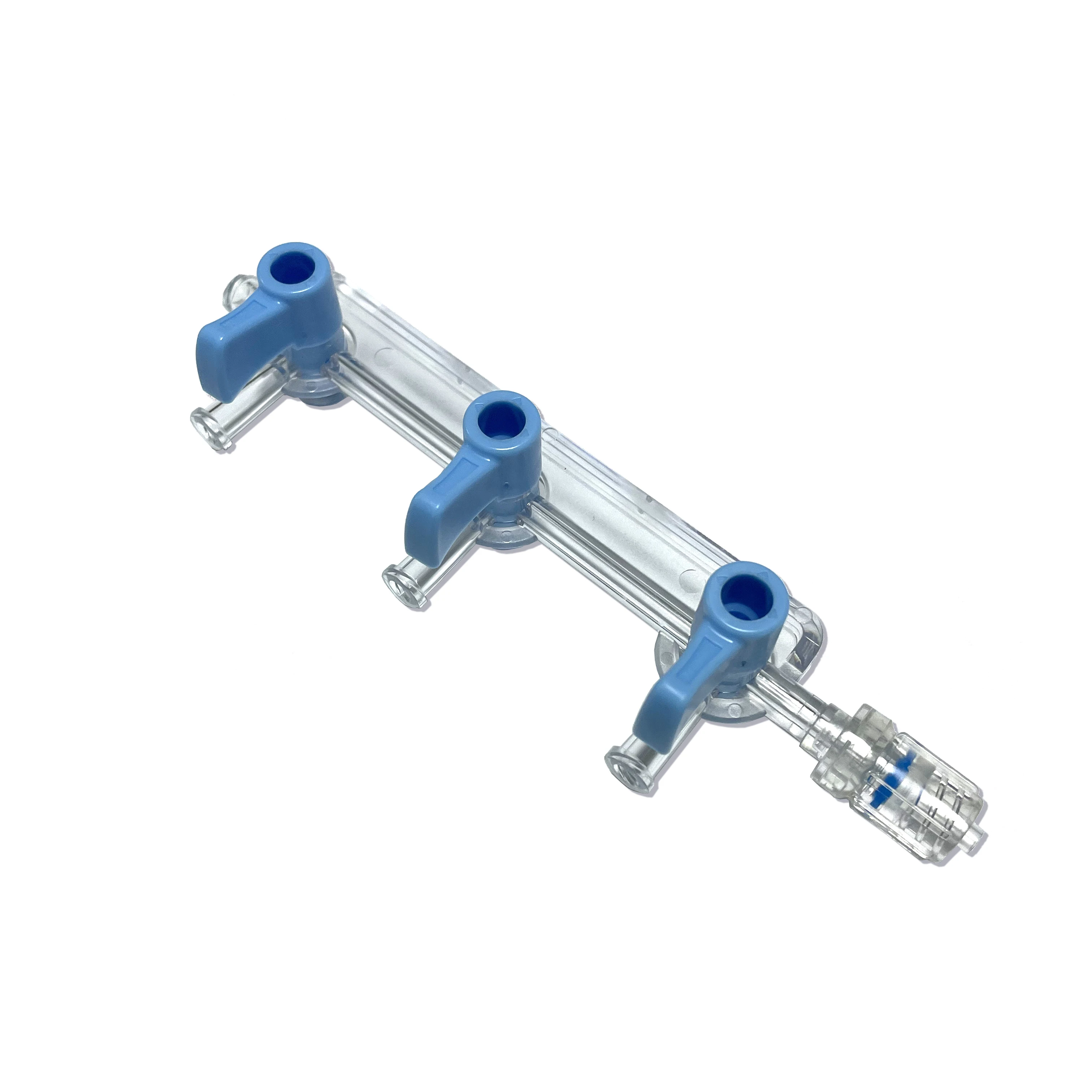 Medical Manufacturer Supplies Single Use Ptca Surgery Accessories 3 Way Manifold