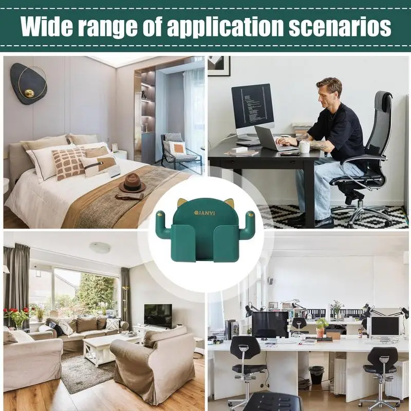 접착제 벽 마운트 전화 홀더 게으른 휴대 전화 펀치없는 벽 마운트 스탠드 화장실 욕실에 대한 안정적인 전화 지주 도구