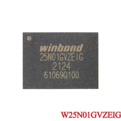 W25N01GVZEIG 25N01GVZEIG W25N W25N01GV WSON-8 3V 1Gb 시리얼 NAND 플래시 메모리 칩 IC