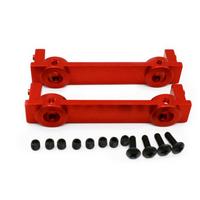 2pcs 1/10 Front Rear Bumper Mount Aluminum Alloy Falling Protector Rc Front Rear Bumper Mount For RGT 86100 86100JC