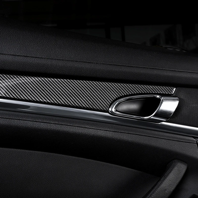 مناسبة لبورشه باناميرا ذات المحور القصير من ألياف الكربون لتعديل السيارة الداخلي من ألياف الكربون الجافة