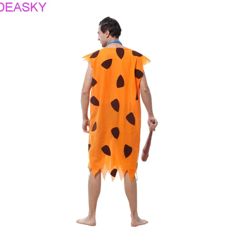 sexy léopard sauvage homme des cavernes croods flintstones vêtements indiens primitifs carnaval costumes d'halloween pour hommes femmes adultes fantaisie D