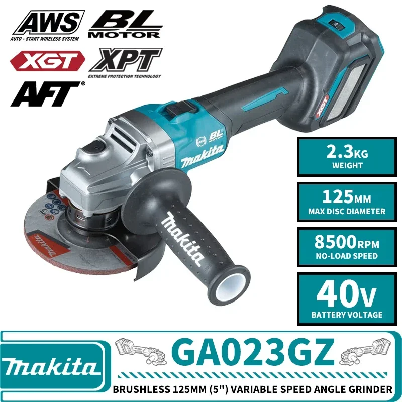 Makita GA023GZ XGT Brushless Cordless 125mm (5\