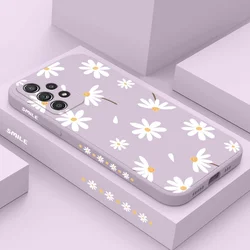 Plain Daisies Case Samsung A54 A34 A24 A14 A15 A25 A35 A55 A04E A73 A53 A33 A23 A13 A03 A03S A72 A52 A52S A32 A22 A04 A04S 4G 5G