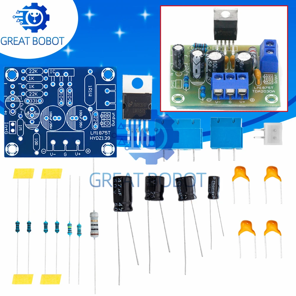 BS LM1875T--Mono Boom Level Power 30W Verstärkerplatine Lautsprecher Leistungsverstärker PCB Produktion DIY Kit LM1875
